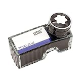 Montblanc Tintenfass Royal Blue 105192 – Hochwertige Tinte in Königsblau im Tintenglas 60ml