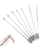 Penis Plug Dilator Harnröhre Dilator 7-teiliges Set Männliche Rostfreier Stahl Penis Rod Urethral Obstruktion Hahn Expansion Stimulation Plug Masturbation Sex Spielzeug