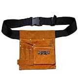 Professional Tool Organizer Belt, Utility Tool Pouch with Hammer Loop, Heavy Duty Tool Belt for Work, Adjustable Utility Belt for Women, Compact Tool Organizer Pouch, Tool Storage Belt for Carpenters
