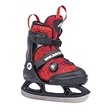 K2 Skates Jungen Schlittschuhe Rink Raven Ice Boa, black-blue, 25G0310.1.1.L