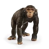schleich 14883 Schimpanse, ab 3 Jahren, WILD LIFE - Spielfigur, 5 x 9 x 7 cm