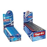 Tipp-Ex Korrekturroller Bundle – 20 Stück (10x Easy Correct + 10x Mini Pocket Mouse) – Sofort überschreibbar, trocken & sauber – Für Schule, Büro & Home Office