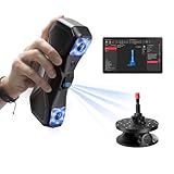 Revopoint MetroX 3D Scanner für 3D-Druck, bis zu 0,01mm Präzision, Genauigkeit Metrologischer Qualität, Blaulaser, Bis zu 60 fps, 4 Scan Modi, Scannen metallischer/dunkler Objekte, Standard