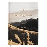 LEBENSKOMPASS® Reisetagebuch Hills zum ausfüllen A5 Platz für 50 Erinnerungen selberschreiben - Reisedokumentation & Achtsamkeitsübungen - Tagebuch für den Urlaub zur Organisation und Erinnerung