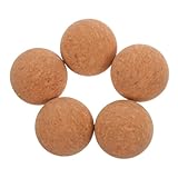 CORHAD 5 Stück Teiliges Kork Kickerbälle Tischfußballbälle Leise Langlebig für Tischkicker Zubehör Geeignet für Heim und Freizeitspiele