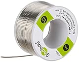 Goobay 40844 Lötzinn bleifrei; ø 1, 0 mm, 100 g Markenlötzinn mit einem Silberanteil (Ag) von 0, 3%