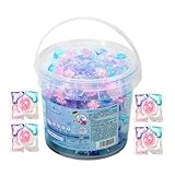 Waschmittel Kapseln - Farbschutz Und Weichspüler | Waschperlen für Kleidung und Waschpods | für Wohnung Badezimmer Zuhause Wohnheim Hotel Jeans Handtücher Bettwäsche T-Shirt Bluse