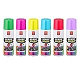 6 x Sprühkreide Kreidespray Markierungsspray 6 Farben abwaschbar