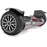 RCB 8,5 Zoll Offroad Hoverboard – All-Terrain Hover Boards mit LED-Beleuchtung, 4Ah starker Akku, Dual Motor, Self Balance Scooter für Kinder, Jugendliche & Erwachsene