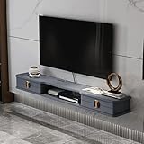 Schwebendes Wandregal für TV-Router Set Top Box CDs Player Fotorahmen Spielzeug Aufbewahrung TV-Ständer Konsole Warenregal Wandmontage TV-Schrank Nizer Regal