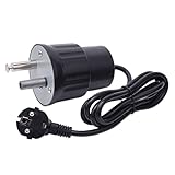 NAKUPENDA Barbecue Grillmotor BBQ Motor Grill Rotator Elektrische Maschine Elektrischer Grill 220V Elektromotor Motorgrill Zubehör für Grillgeräte (Schwarz)