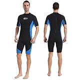 Gimilife Taucheranzüge für Herren und Damen, Herren 3MM Shorty/FullWetsuit Neoprenanzug Damen Ganzkörper im kalten Wasser halten warm für Tauchen Surfen Schnorcheln Kajakfahren