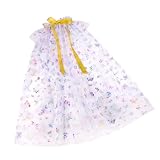Schmetterlings-Druck, Halloween-Kostüm, Mädchenkleid, Prinzessin, Cosplay, Umhang für Kinder, kleiner Schmetterling, Druckzubehör