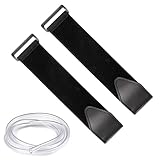 Speicherbänder - 17,7 Zoll Nylon | Hochleistungsgürtel - Verstellbare Schnellfreisetzungsgurte für Fahrräder Gepäck Camping im Freien Gear Yoga Matten Frachtfahrten Essentials Elliptischer Pedalkonsum