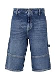 Jeans-Bermuda/Relaxed Fit/Mid Rise/Carpenter Style blau 33