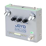 JOYO Kompressor Pedal mit Präzisen Einstellbaren Kompressionsknöpfen für Gitarre und Bass True Bypass (Avallon R-19)