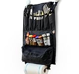 Vanu Campers® – Premium Camping Küchen-Organizer Chef Assist mit Besteck- & Gewürzhalter, Molle-System, Küchenrollenhalter, faltbar & hochwertig – Outdoor Koch Organizer für Camping & Grillen