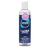 MY.SIZE Lube Me Premium 2in1 Gleitgel 250 ml I Gleitmittel geruchsneutral I Wasserbasiertes Gleitgel & Playgel I Lubricant Gel für Toys & Latexkondome geeignet I water based