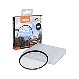 Rollei Premium Rundfilter UV 55 mm - UV Filter und Schutzfilter mit Aluminium-Ring aus Glas mit spezieller Beschichtung - Größe: 55 mm