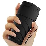 Copulan Winddichter Mini Reise Klappschirm.Pocket Taschenschirm Damen Kleiner, Geeignet für Tasche, Umweltfreundliche Stoff Geldbörse Regenschirm, Geeignet für Pendler, Jungen und Mädchen