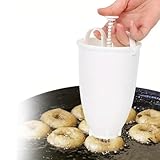 STGBCST Tragbare Donut-Maker Donut-Schneider Backwerkzeug Kunststoff-Teigspender selbstgemachte frittierte Donut-Form für die Herstellung von Küchengebäck