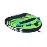 Mesle Funtube Vapor, 2 Personen, Wasserreifen für Kinder & Erwachsene, Towable Tube aufblasbar Wassersport, Schleppring für Boot & Jetski, Schleppreifen zum Ziehen