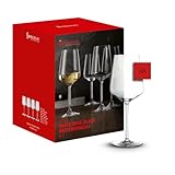 Spiegelau Weißweingläser 4er Set, 440 ml, Style, 4670182, Weinglas aus Kristallglas, spülmaschinenfest