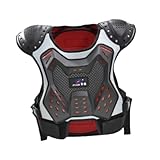 AsrMyjcx Kinder Motorradweste, Kinder Brustschutz für Motocross Und Skateboard Fahrten