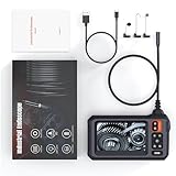 BOROCO Endoskopkamera mit Licht, 8mm1080P HD Wasserdichtes Ip67 Endoskop-Kamera Handy mit 8 LED Licht,4.3' IPS Bildschirm Inspektionskamera, Kein WLAN Erforderlich Inspektionskamera Kanal-kamera Handy