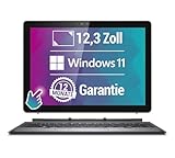 Dell Latitude 7200 Laptop/Tablet 2-in-1-12,3 Zoll Full HD+ Laptop Intel Core i5-8365U@ bis zu 4,1 GHz 16 GB 512 GB SSD M.2 NVMe mit Windows 11 Pro (Generalüberholt)