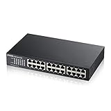 Zyxel 24-Port Gigabit Ethernet Unmanaged Switch - Design ohne Lüfter [GS1100-24E]