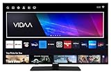 Telefunken Fernseher 40 Zoll Smart TV VIDAA XF40VP750M - Full HD Fernseher, HDR TV mit integriertem Triple-Tuner, LED TV schwarz