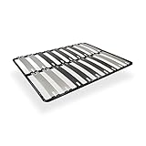 i-flair Metallbett Lattenrost 200x200 cm, Gästebett, Lattenrahmen Ergo IF51 - für alle Betten geeignet