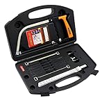 ZIMAIC Handsäge Bügelsäge Set, 15-in-1, Multifunktions, mit 8 HSS Stahl Sägeblätter, Einstellbarer Rahmen, Universal Metallsäge für Outdoor Camping, Küche, Glas, Fliesen, Holz, Metall, Kunststoff