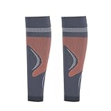 FSJMTQTS Wadenbandage Herren Sport Druck Basketball Beinschützer Schutz für den Sport(Color 1,L)
