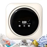 ToayNia Wandmontierte Waschmaschine, Wandmontierter Kompakter Waschtrockner, Wandmontierter Elektrischer Waschtrockner, Vollautomatische Mini-Wandwaschmaschine