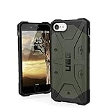 Urban Armor Gear Pathfinder Hülle Apple iPhone SE (2020) / 8 / 7 / 6S Schutzhülle (Wireless Charging kompatibles Cover, Sturzfeste Handyhülle, Ultra Slim Bumper) - dunkelgrün