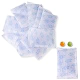 Lens-Aid Silica Gel Beutel Trockenmittel regenerierbar mit Indikator als Trockenmittel Päckchen für Elektronik, Schmuck, Filament, Lebensmittel 50g 10Stk