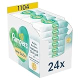 Pampers Harmonie New Baby Feuchttücher 24 Packungen mit jeweils 46 Feuchttüchern - 1104 Feuchttücher, die helfen, den natürlichen pH-Wert der Haut wiederherzustellen