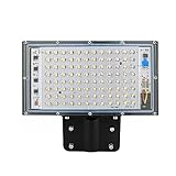 Plouluyt 100W Led Straßenlaterne Ac 220V-240V Outdoor Flutlicht Strahler Ip65 Wasserdichte Wandleuchte Garten Straße Straße Kaltweiß