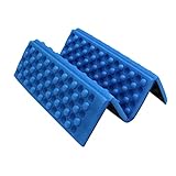 ifundom Wasserdichtes Faltbares Xpe Sitzkissen Ultraleicht mit Isolierung und für Camping Picknick Park und Outdoor Aktivitäten Blau
