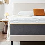 Sleremind Matratze, 160 x 200 x 25 cm, langlebig, ultra-atmungsaktiv, Matratze aus Memory-Schaum, mittlere Härte und atmungsaktiv, 7 Zonen, perfekte Unterstützung, wendbar, zweiseitig, Matratze (160 x