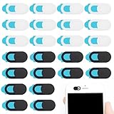 Hongoen Webcam Abdeckung,24 Stück Cover Kamera Laptop,Laptop Kamera Abdeckung Zubehör,KameraAbdeckung Handy,Handy KameraAbdeckung Handy,Webcam Cover für Handy,Tablet,Schutz Ihrer Privatsphäre