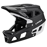 Lixada Vollgesichts-Mountainbike-Helm für Erwachsene, Fullface BMX Helme, Racing Downhill MTB-Helm für Integraler, Fahrradhelm für Erwachsene, für Erwachsene, für Herren und Damen, Fahrradhelm