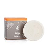 MÜHLE Rasierseife mit Sanddorn für alle Hauttypen - fruchtig & frisch - 65g