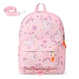 Aucuu Kinderrucksack Mädchen, Kindergarten Schulrucksäcke, Mini Einhorn Backpack Kleinkind, Kleinkind Schultasche für Kinder, Jungen, Mädchen