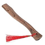OUNONA Ergonomischer Holzgriff Ersatz Axtstiel aus Robustem Qinggang Holz für Handbeil Outdoor Camping Vielseitig Einsetzbar Langlebig und Einfach zu Montieren