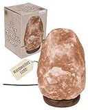 Out of the blue LED-Salzkristalllampe, warmweiß, 10 × 13 cm, inkl. USB-Anschluss + Kabel (150 cm), in Geschenkbox