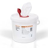 klenatex® Wischtücher für Reinigung + Hygiene Vorrein 30 10 Spendereimer/Nachfüllrolle zum Tränken Spunlace/Nonwoven Vliestücher (Spendereimer)