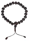 BUDDHAFIGUREN/Billy Held Hand-Mala aus Rosenholz 9 mm Armband Powerarmband
